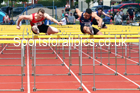 Senior mens 110 metres hurdles, 2021 Northern Senior and Under-20s Champs., Leigh. Photo: David T. Hewitson/Sports for All Pics